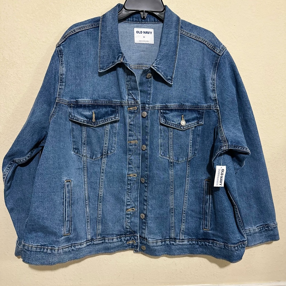 Old Navy women’s Jean jacket 3XL - Picture 9 of 9
